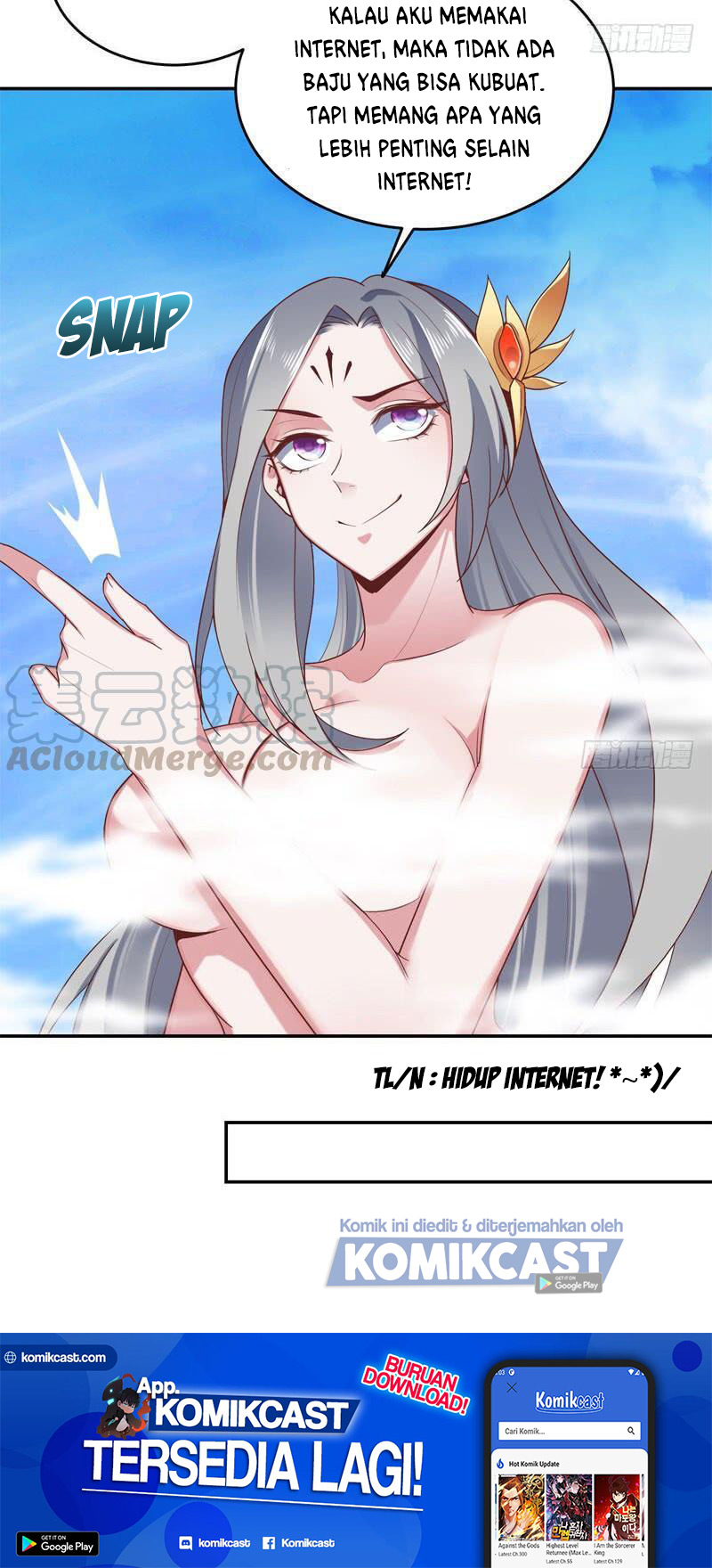 Carrying The Goddess Along Chapter 48 Gambar 27